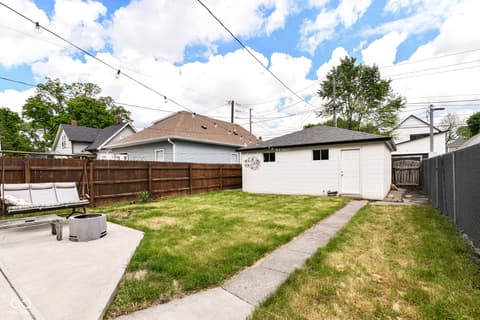 Yard at 1043 N Beville Avenue, Indianapolis, IN