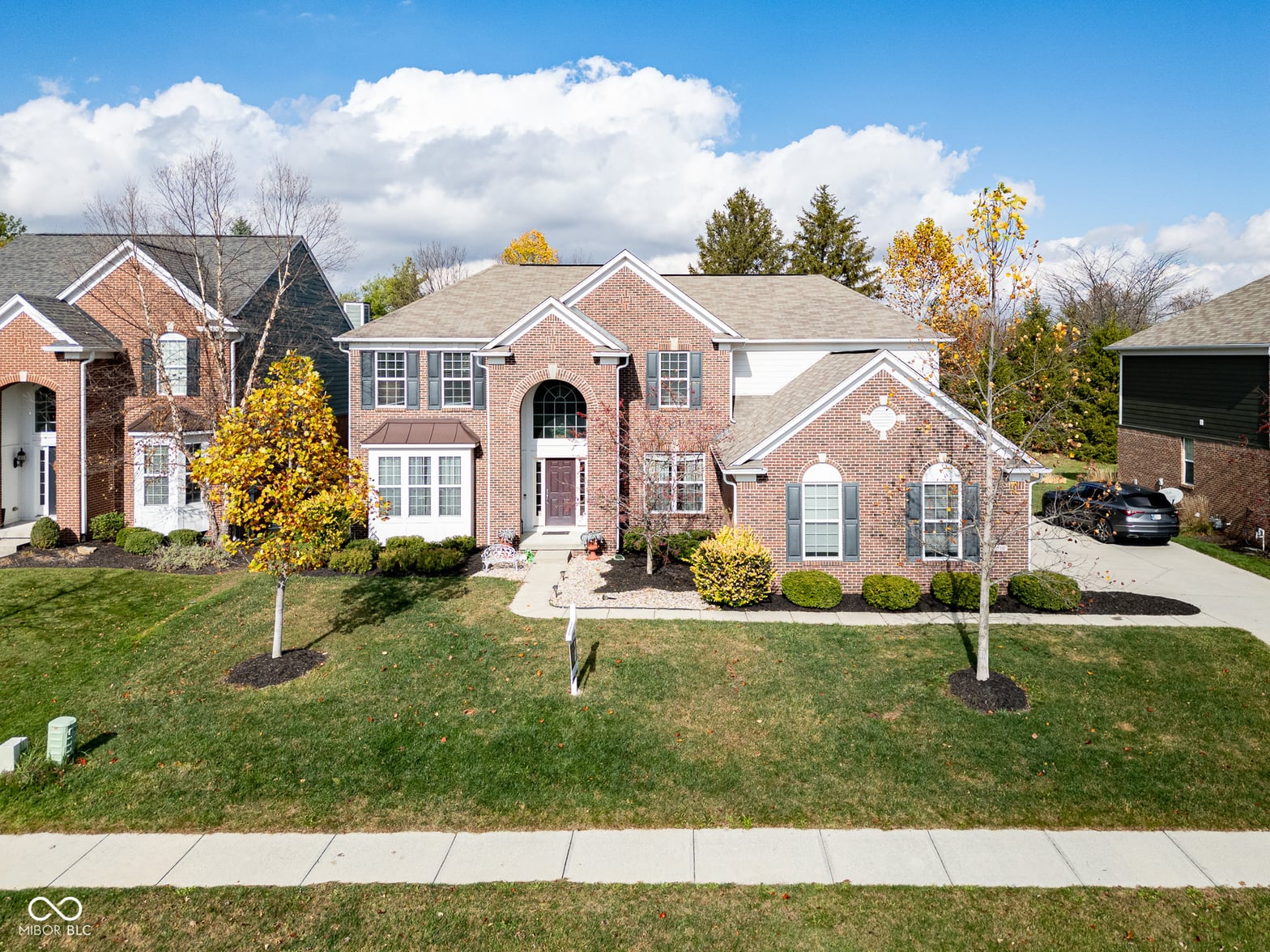 Front exterior at 12510 Duval Drive, Fishers, IN