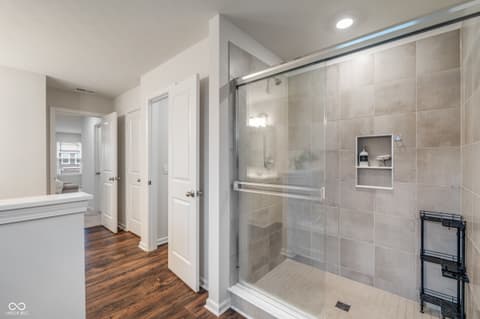 Bathroom at 2556 Redding Drive, Whitestown, IN