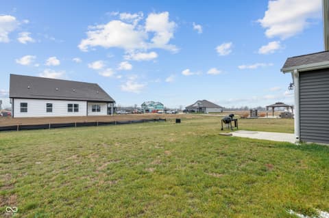 Yard at 2556 Redding Drive, Whitestown, IN