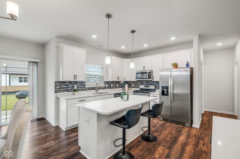 Kitchen at 2556 Redding Drive, Whitestown, IN