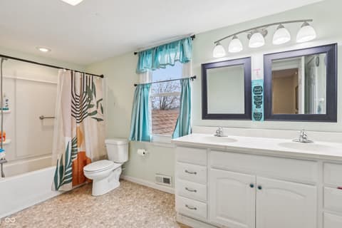 Bathroom at 650 E Pearl Street, Whiteland, IN