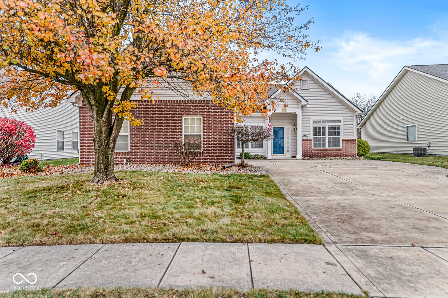 Front exterior at 13902 River Birch Way, Carmel, IN