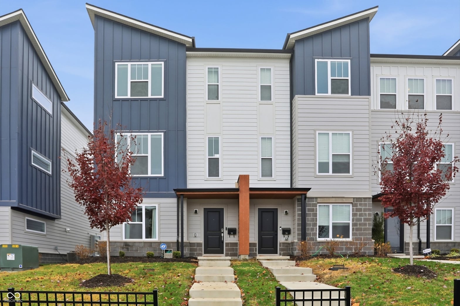 Front exterior at 312 Steeples Boulevard, Indianapolis, IN