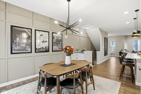 Dining room at 312 Steeples Boulevard, Indianapolis, IN