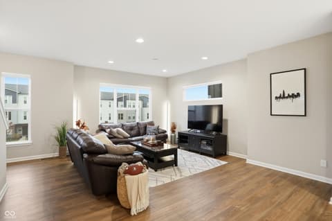 Living room at 312 Steeples Boulevard, Indianapolis, IN