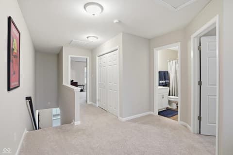 Hallway at 312 Steeples Boulevard, Indianapolis, IN