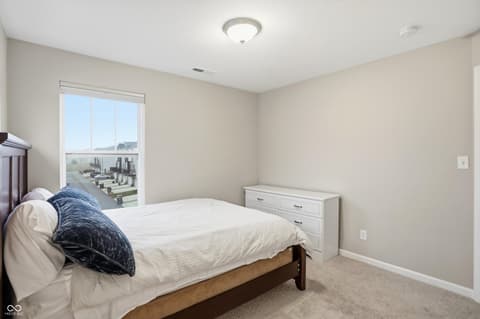 Bedroom at 312 Steeples Boulevard, Indianapolis, IN