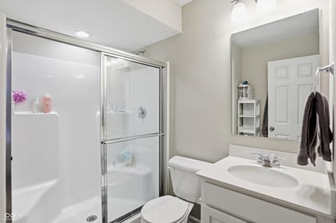 Bathroom at 312 Steeples Boulevard, Indianapolis, IN