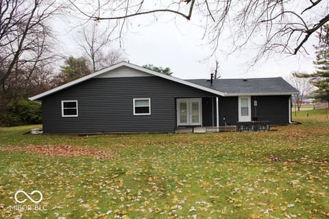 Backyard at 8207 N Myers Road, Muncie, IN