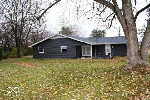 Backyard at 8207 N Myers Road, Muncie, IN