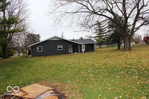 Backyard at 8207 N Myers Road, Muncie, IN