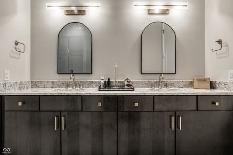 Primary bathroom at 705 Livingstone Drive, Carmel, IN