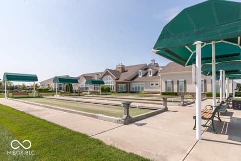 Outdoor living area at 12766 Winery Way, Fishers, IN