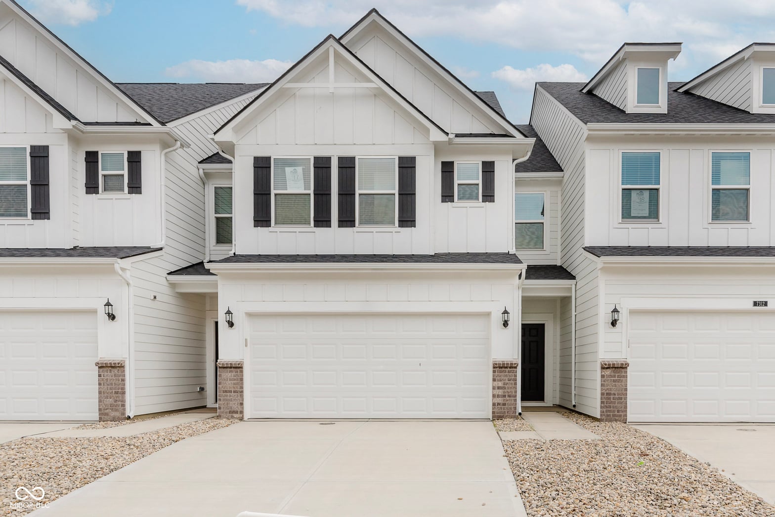 Front exterior at 7294 Shroyer Way, Noblesville, IN