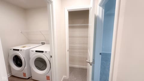 Laundry room at 7294 Shroyer Way, Noblesville, IN