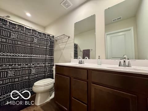 Bathroom at 775 Black Rock Circle, Lebanon, IN