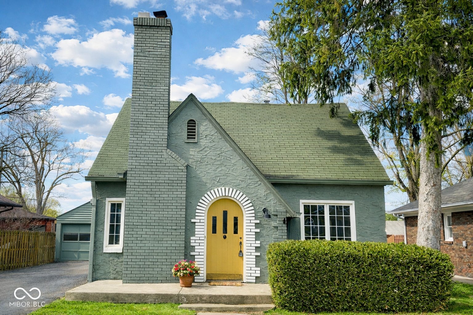 Front exterior at 6160 Carrollton Avenue, Indianapolis, IN