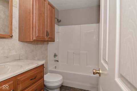Bathroom at 3770 Wilbur Road, Martinsville, IN