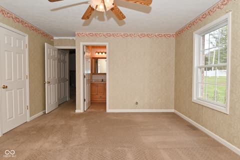 Bedroom at 3770 Wilbur Road, Martinsville, IN