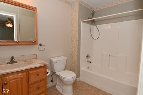 Bathroom at 3770 Wilbur Road, Martinsville, IN