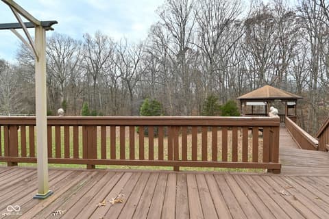 Outdoor living area at 3770 Wilbur Road, Martinsville, IN