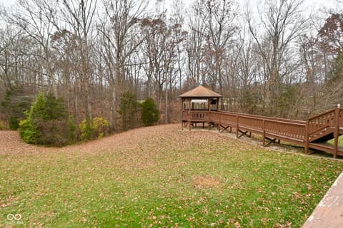 Yard at 3770 Wilbur Road, Martinsville, IN