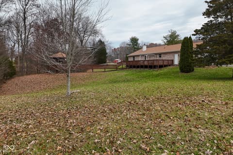 Yard at 3770 Wilbur Road, Martinsville, IN