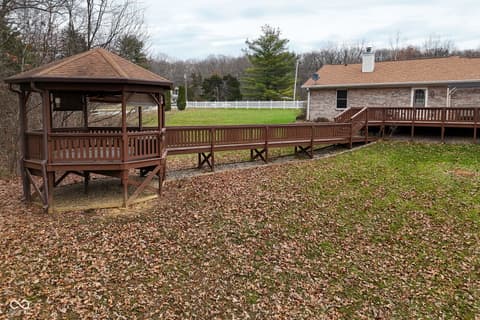 Yard at 3770 Wilbur Road, Martinsville, IN