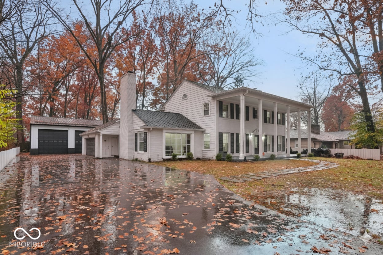 Front exterior at 3913 Devon Drive, Indianapolis, IN