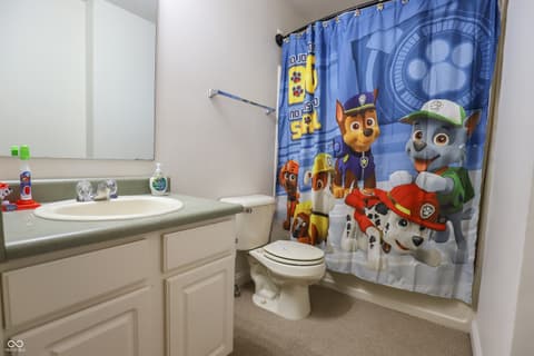 Bathroom at 8240 Gathering Circle, Indianapolis, IN