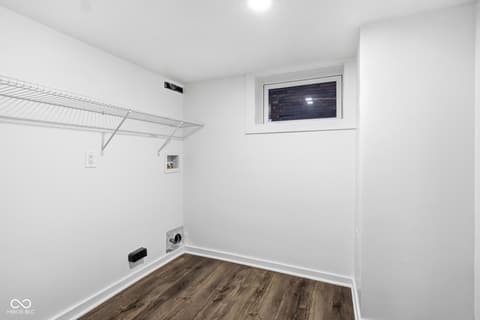Laundry room at 410 S Hamilton Avenue, Indianapolis, IN