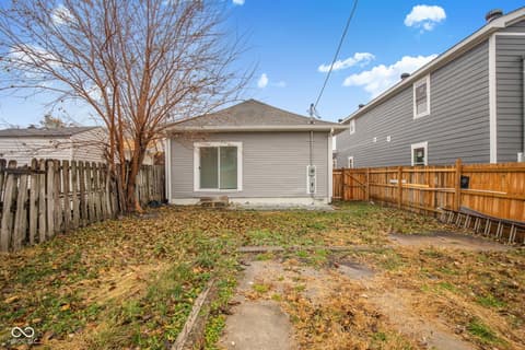 Backyard at 410 S Hamilton Avenue, Indianapolis, IN