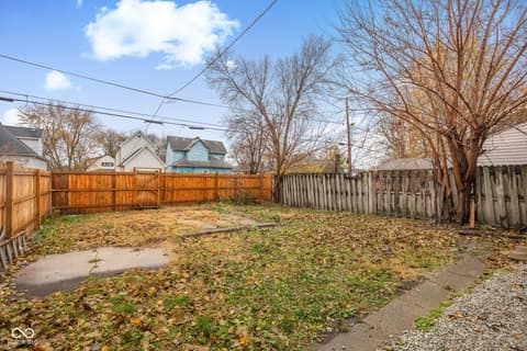Yard at 410 S Hamilton Avenue, Indianapolis, IN