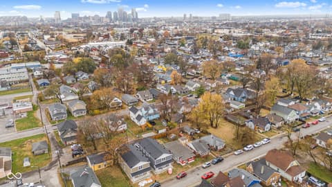 Aerial view at 410 S Hamilton Avenue, Indianapolis, IN