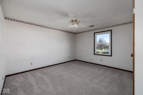 Primary bedroom at 2033 Alhambra Court, Anderson, IN