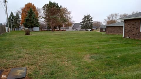 Backyard at 2033 Alhambra Court, Anderson, IN