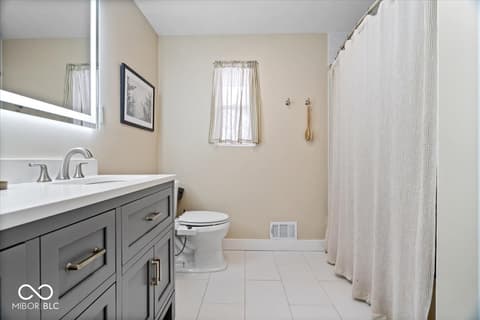 Bathroom at 4729 Orlando Court, Indianapolis, IN