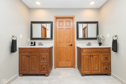 Bathroom at 8649 Bay Colony Drive, Indianapolis, IN