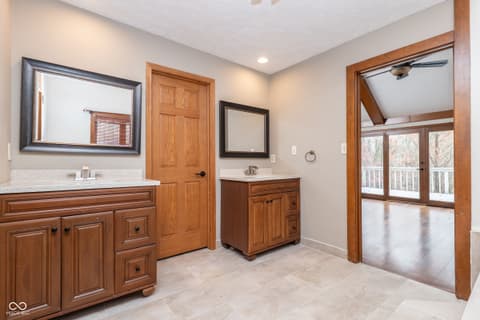 Bathroom at 8649 Bay Colony Drive, Indianapolis, IN