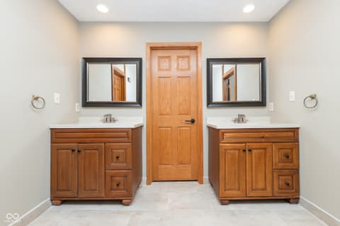 Bathroom at 8649 Bay Colony Drive, Indianapolis, IN