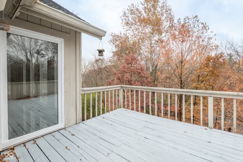 Outdoor living area at 8649 Bay Colony Drive, Indianapolis, IN
