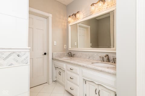 Bathroom at 8649 Bay Colony Drive, Indianapolis, IN