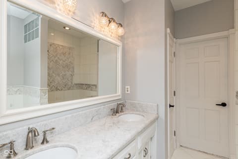 Bathroom at 8649 Bay Colony Drive, Indianapolis, IN