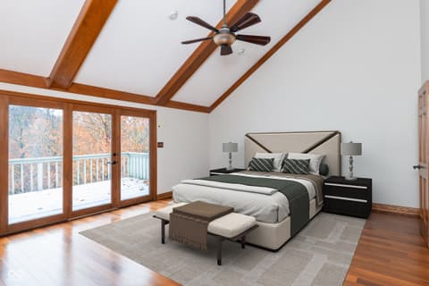 Bedroom at 8649 Bay Colony Drive, Indianapolis, IN