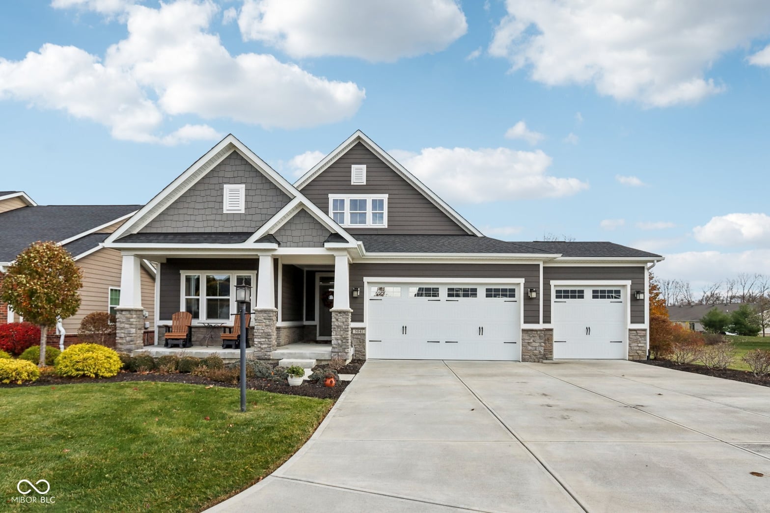 Front exterior at 5041 Montview Way, Noblesville, IN