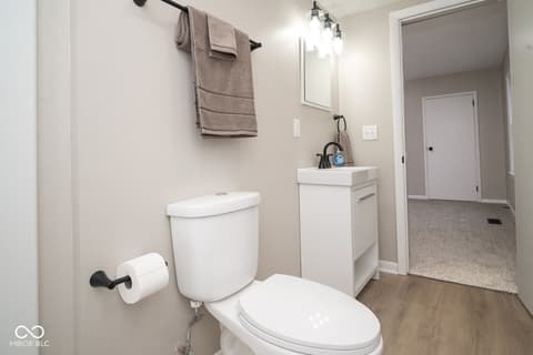 Bathroom at 601 S Ohio Street, Martinsville, IN