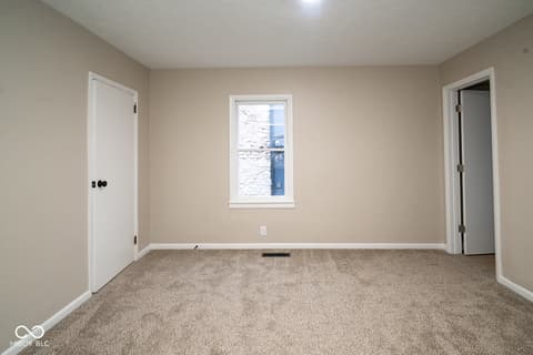 Primary bedroom at 601 S Ohio Street, Martinsville, IN
