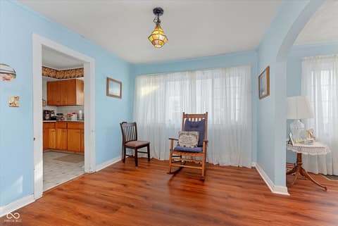 Dining room at 6139 Norwaldo Avenue, Indianapolis, IN