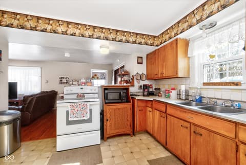Kitchen at 6139 Norwaldo Avenue, Indianapolis, IN